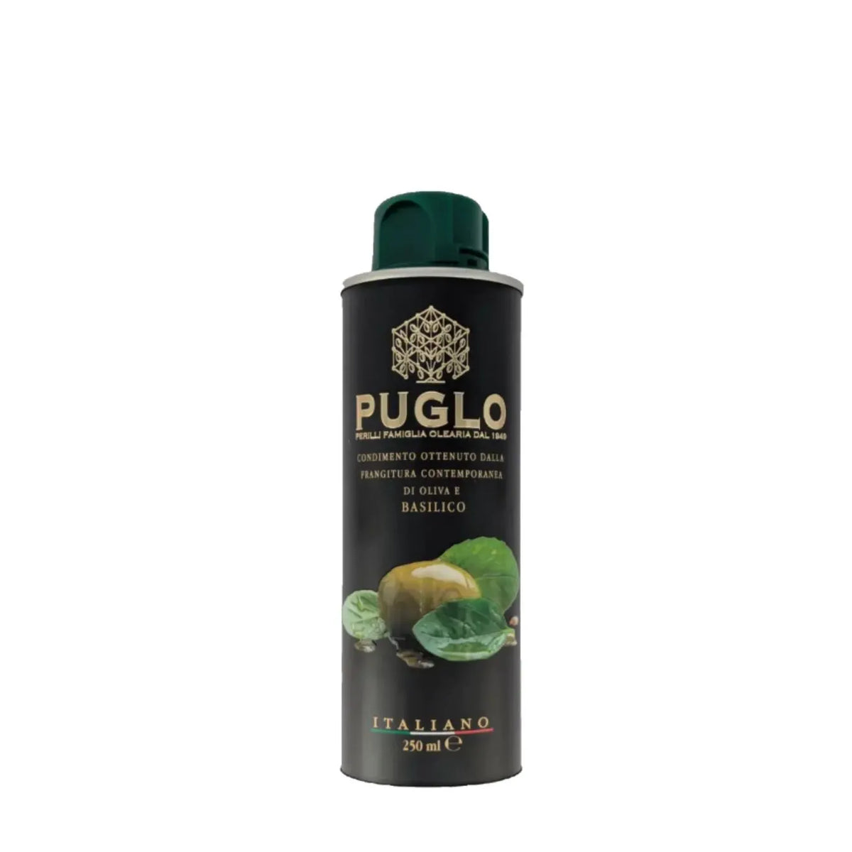 Olio Extra Vergine di Oliva aromatizzato al Basilico 250 ml
