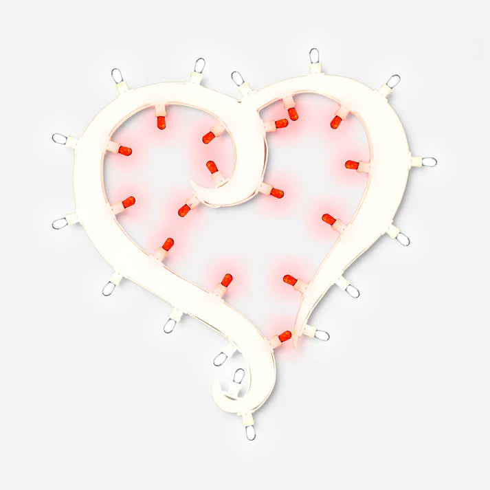 Luminaria su misura a forma di Cuore