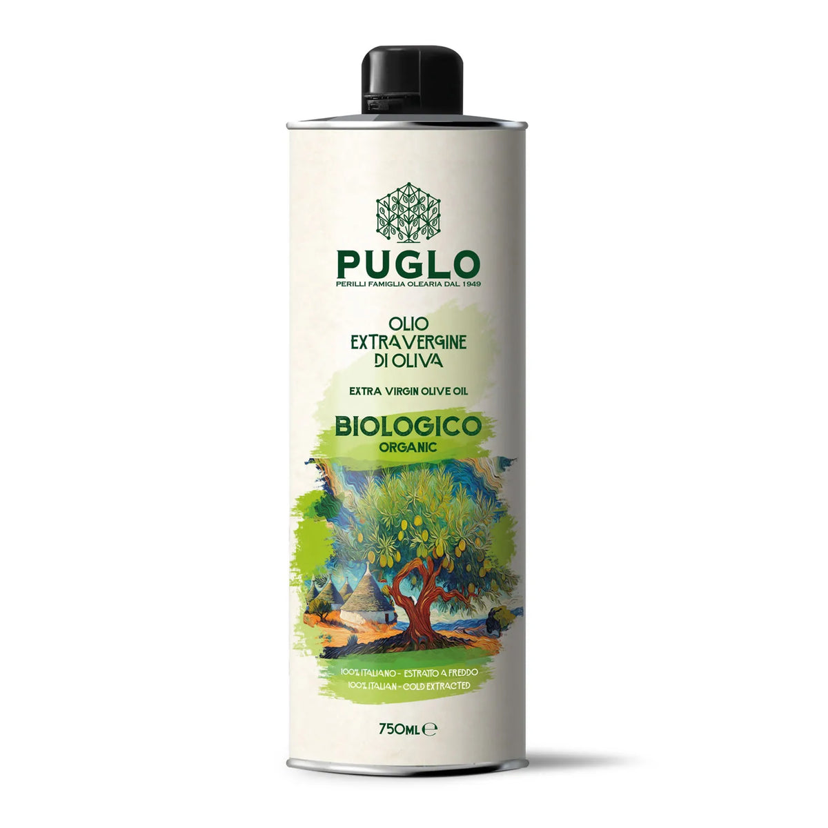 Olio Extra Vergine di Oliva BIOLOGICO 750 ml