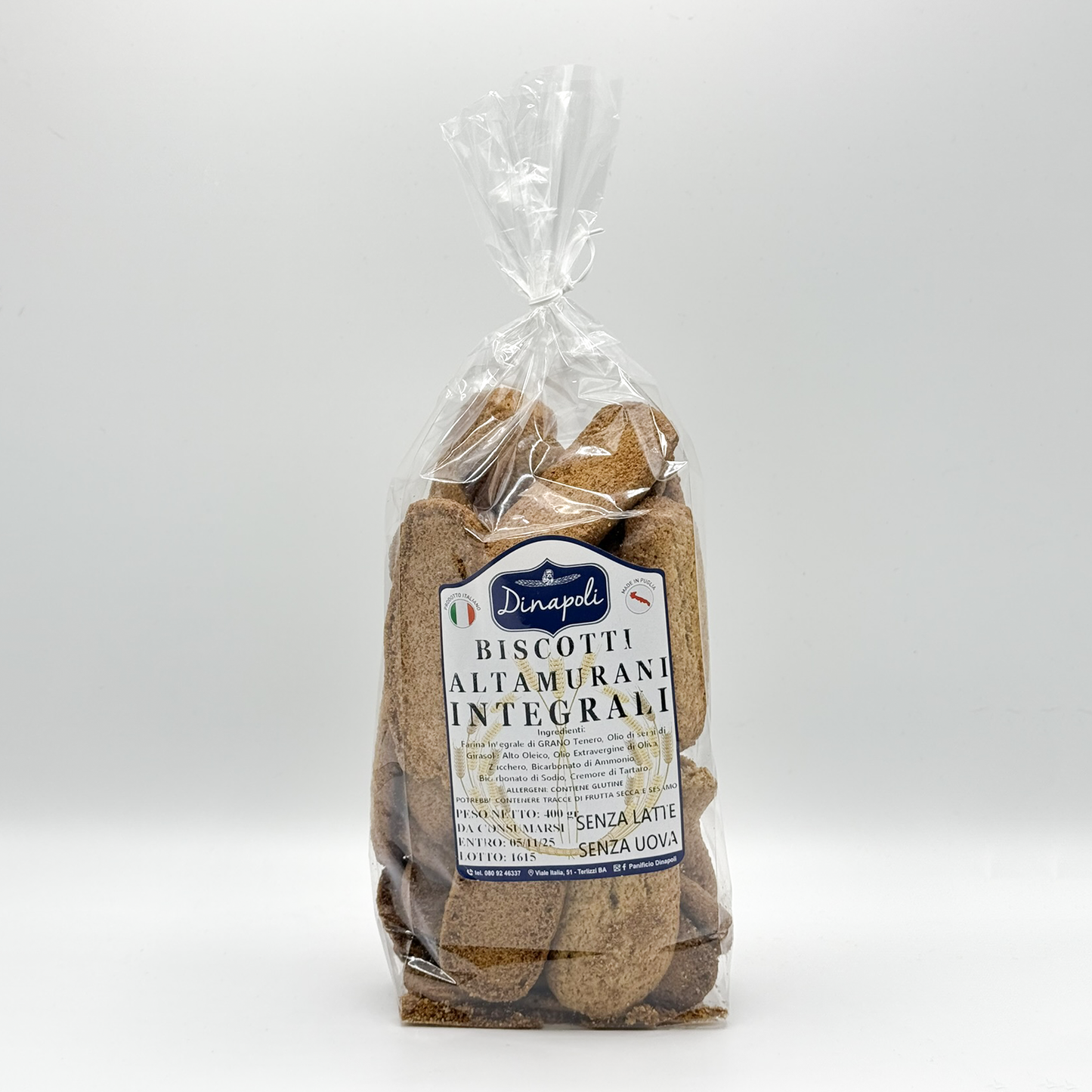 Biscotti Altamurani Integrali 400gr